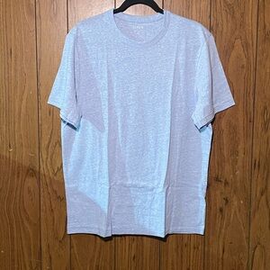 J. Crew Heather Blue Short Sleeve Tee